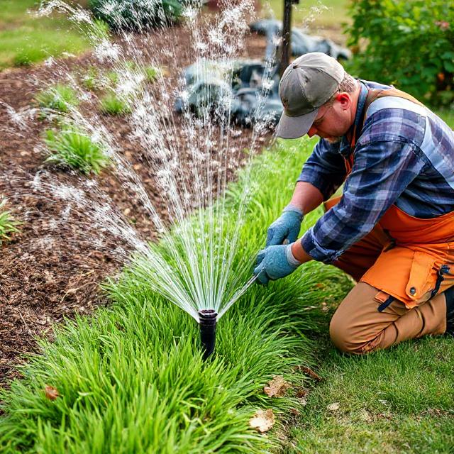 Irrigation repair service in Abbeville